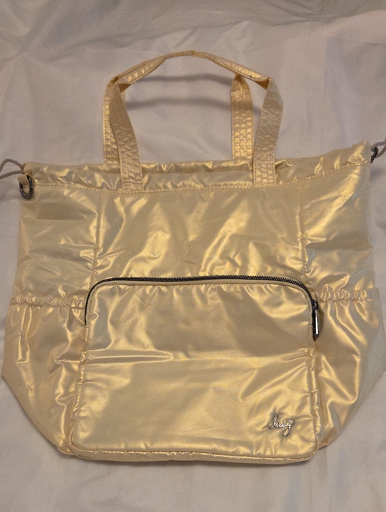 lug Handbags - Lug Metallic Champaign Ditty XL